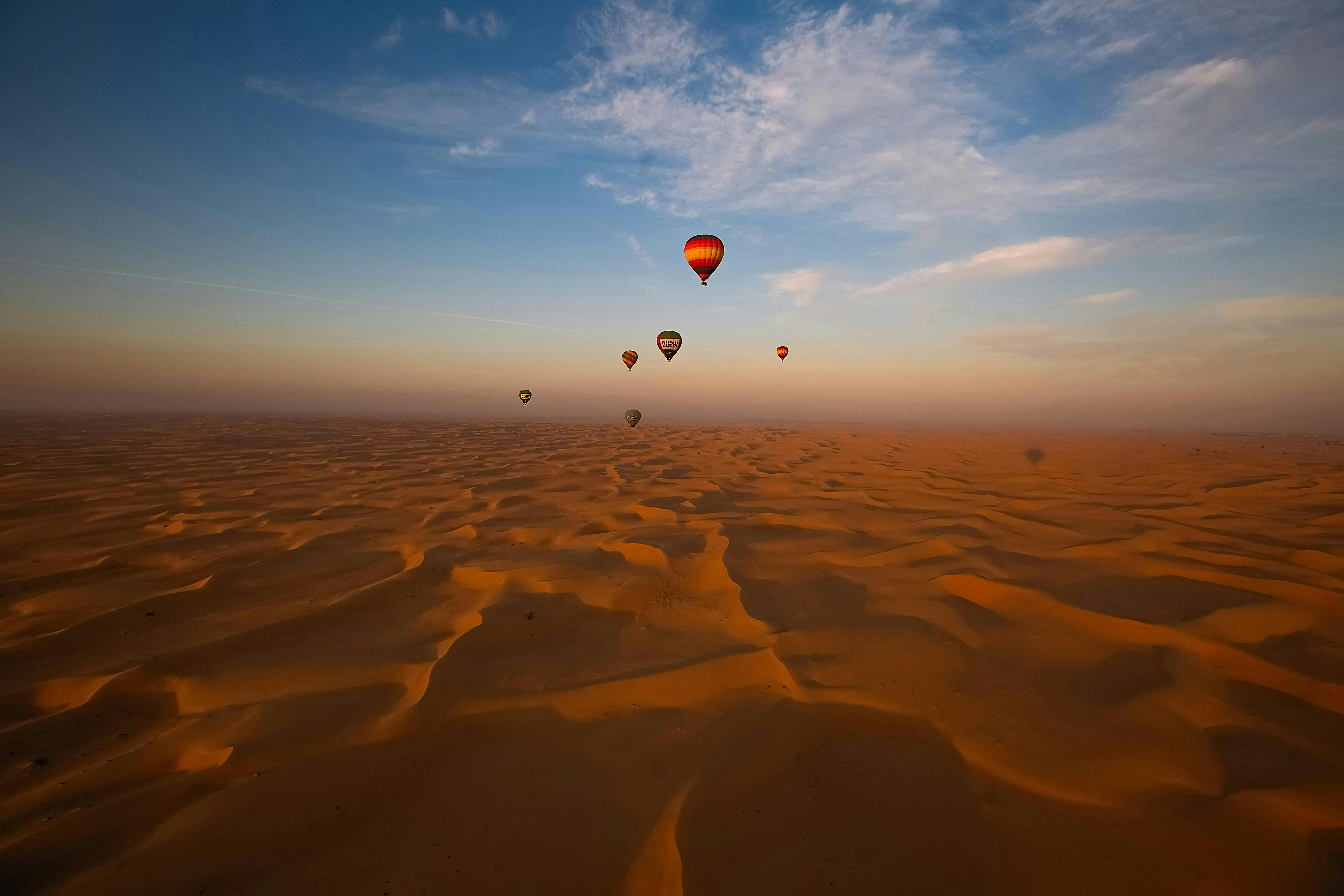 Hot Air Balloon Rides over the Arabian Desert